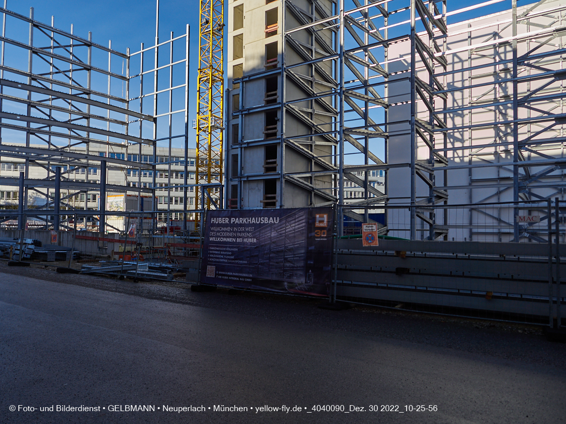 30.12.2022 - Baustelle R.EVO in Neuperlach-Süd